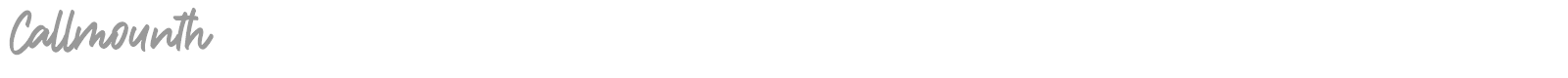Callmounth font preview
